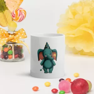 Cute Baby Elephant mug