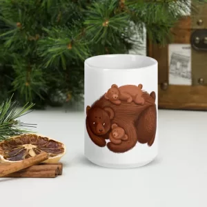 Cute Bear Family mug