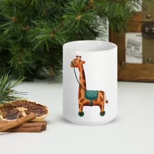 Funny and Cute Baby Giraffe mug