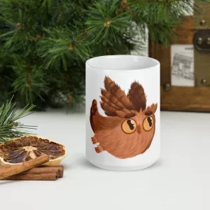 Papa Owl mug