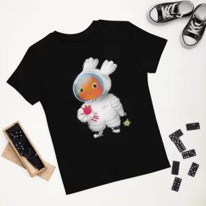 kids t-shirt with solus the alien