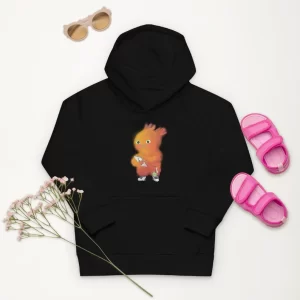 kids hoodie with solus the lonely alien